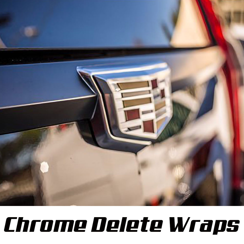 Car Trim Chrome Delete Black Out Vinyl Wrapping & Painting Services in