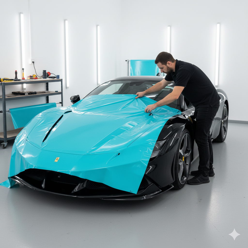 Ferrari Color Change PPF Wrap Installation: Ultimate Customization & Preservation in Los Angeles