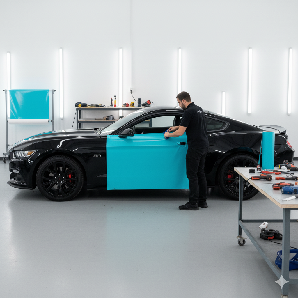 Ford Color Change PPF Wrap Installation: Custom Look & Durable Defense in Los Angeles