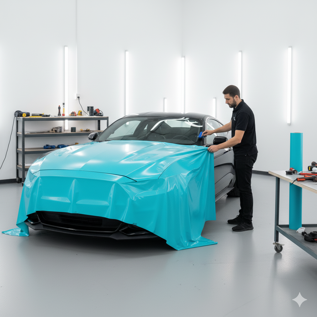 Ford Color Change PPF Wrap Installation: Custom Look & Durable Defense in Los Angeles