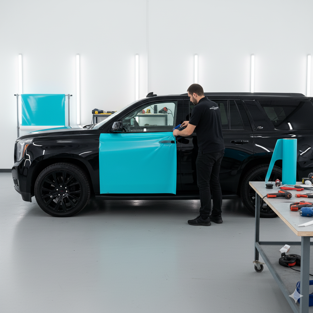 GMC Color Change PPF Wrap Installation: Rugged Style & Superior Defense in Los Angeles