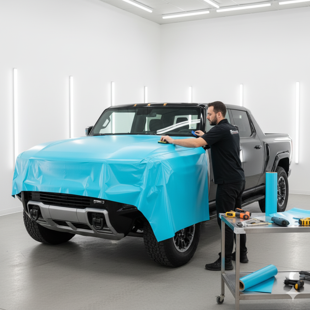 Hummer EV Color Change PPF Wrap Installation: Ultimate Customization & Armor in Los Angeles