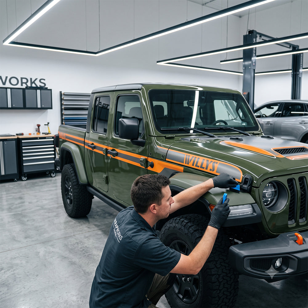 Custom Jeep Stripes, Graphics & Liveries