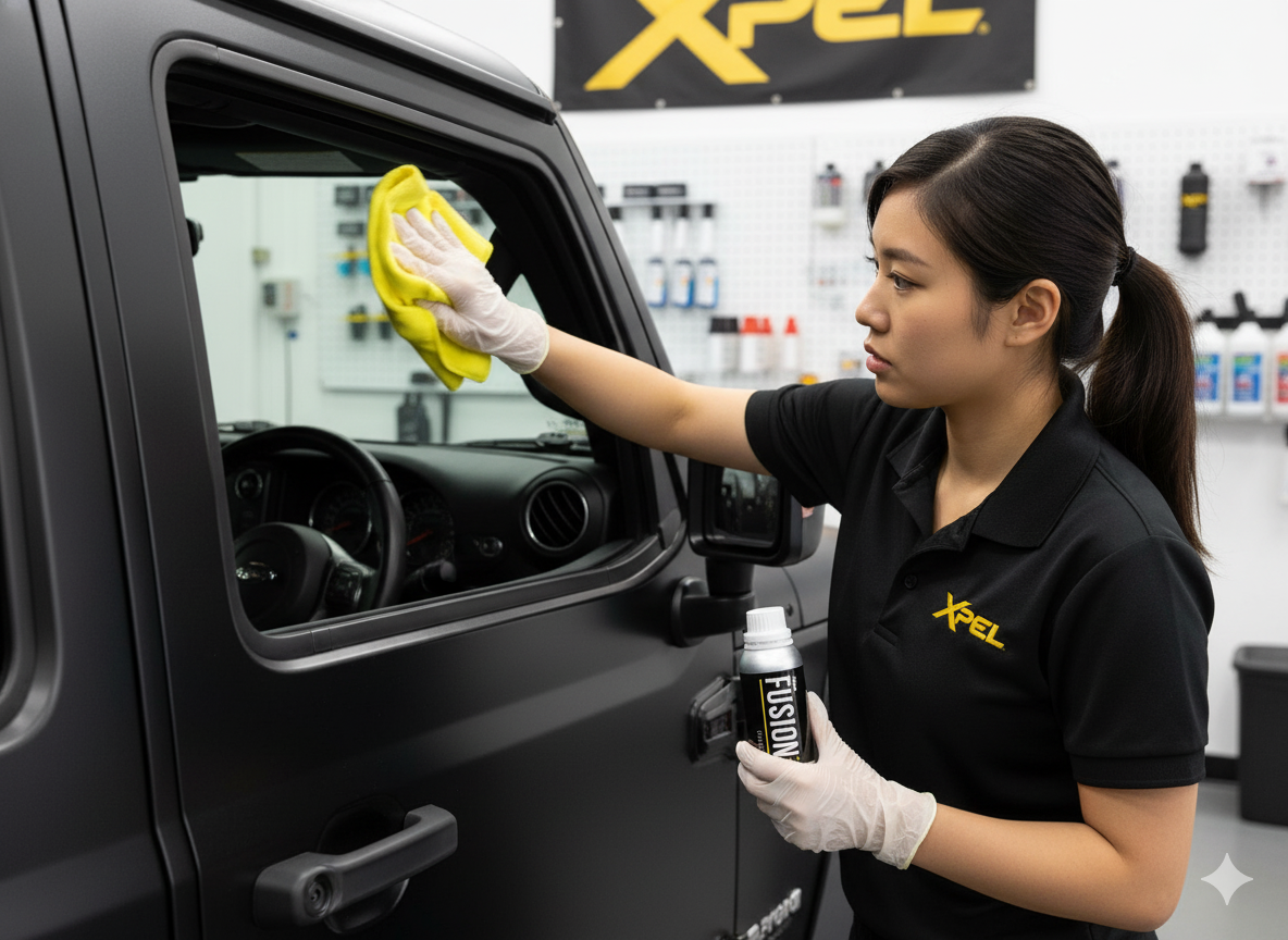Jeep Ceramic Coating Application in Los Angeles | XPEL Fusion Plus
