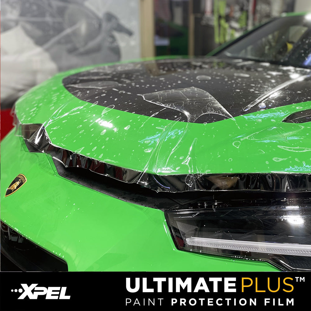 XPEL Lamborghini Paint Protection Film PPF Clear Bra Installation Los Angeles