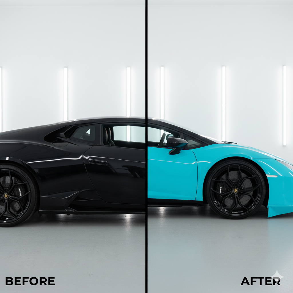 Lamborghini Color Change PPF Wrap Installation: Exotic Customization & Preservation in Los Angeles