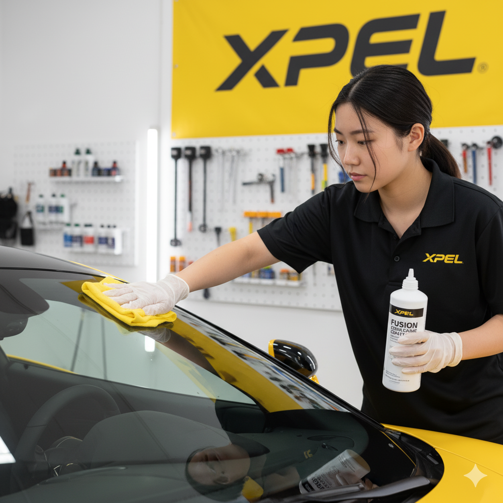 McLaren Ceramic Coating Application in Los Angeles | XPEL Fusion Plus