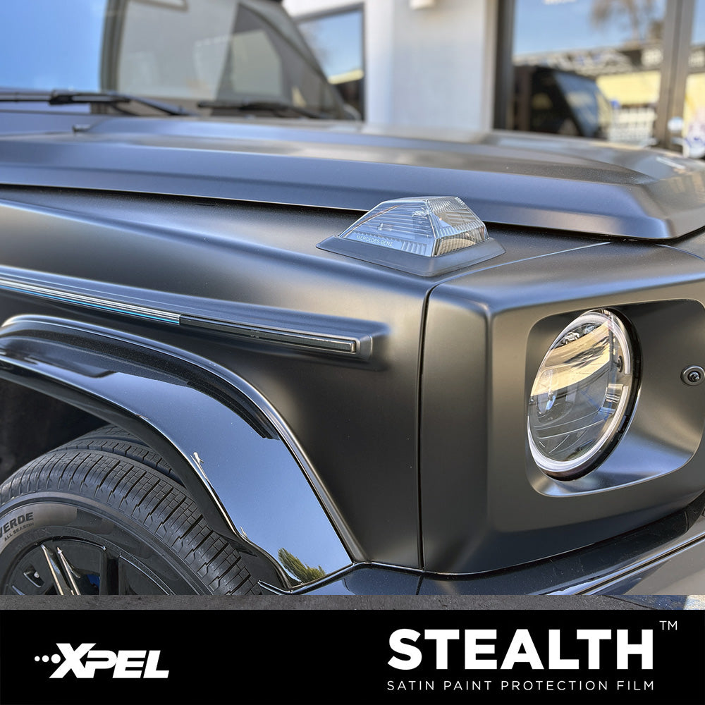 XPEL Mercedes Paint Protection Film PPF Clear Bra Installation Los Angeles