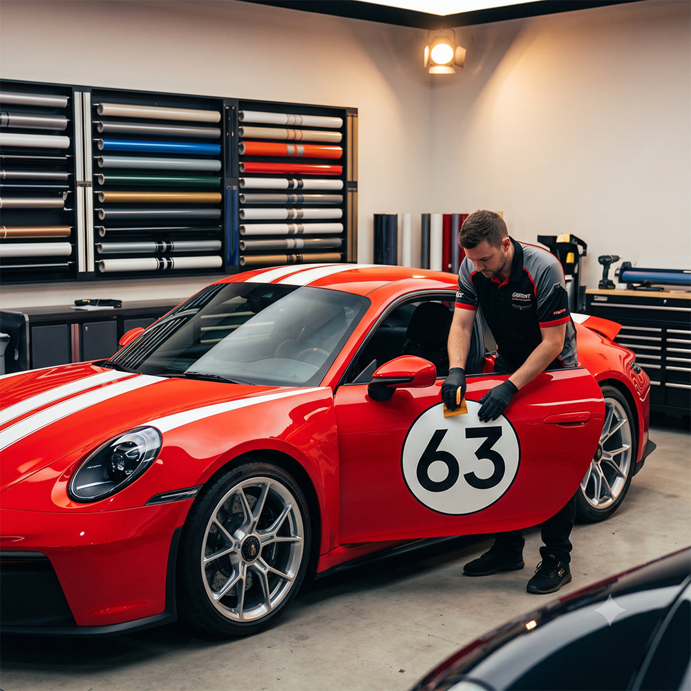 Custom Porsche Stripes, Graphics & Liveries