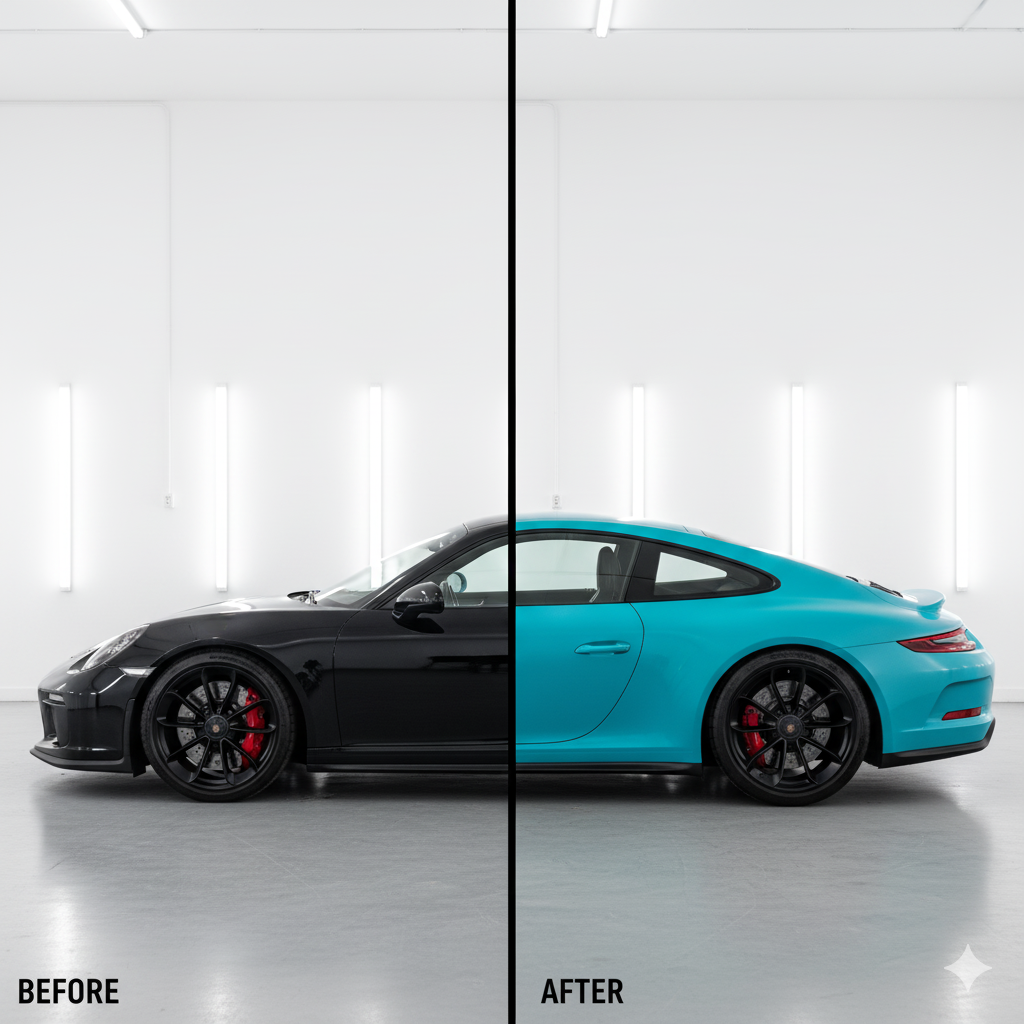 Porsche Color Change PPF Wrap Installation: Performance Customization & Protection in Los Angeles