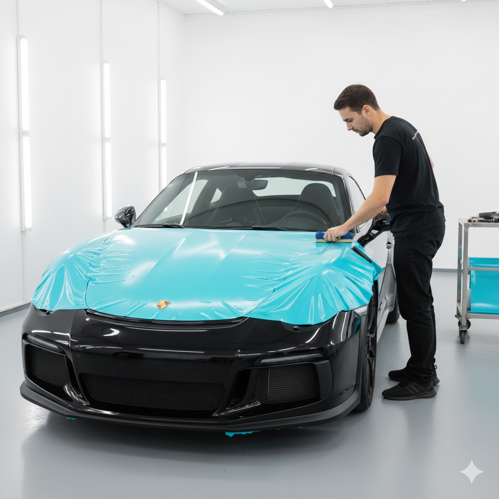 Porsche Color Change PPF Wrap Installation: Performance Customization & Protection in Los Angeles