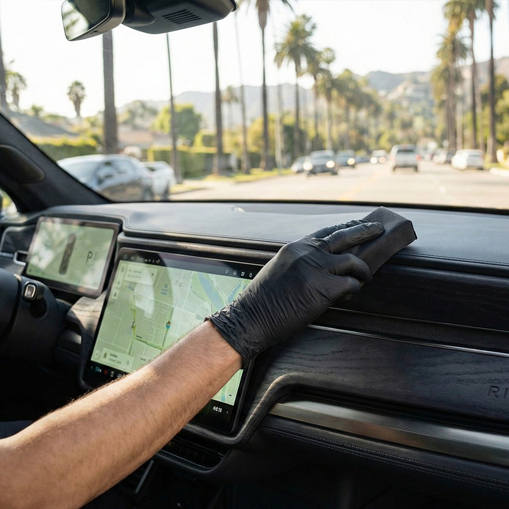 Rivian Ceramic Coating Application in Los Angeles | XPEL Fusion Plus