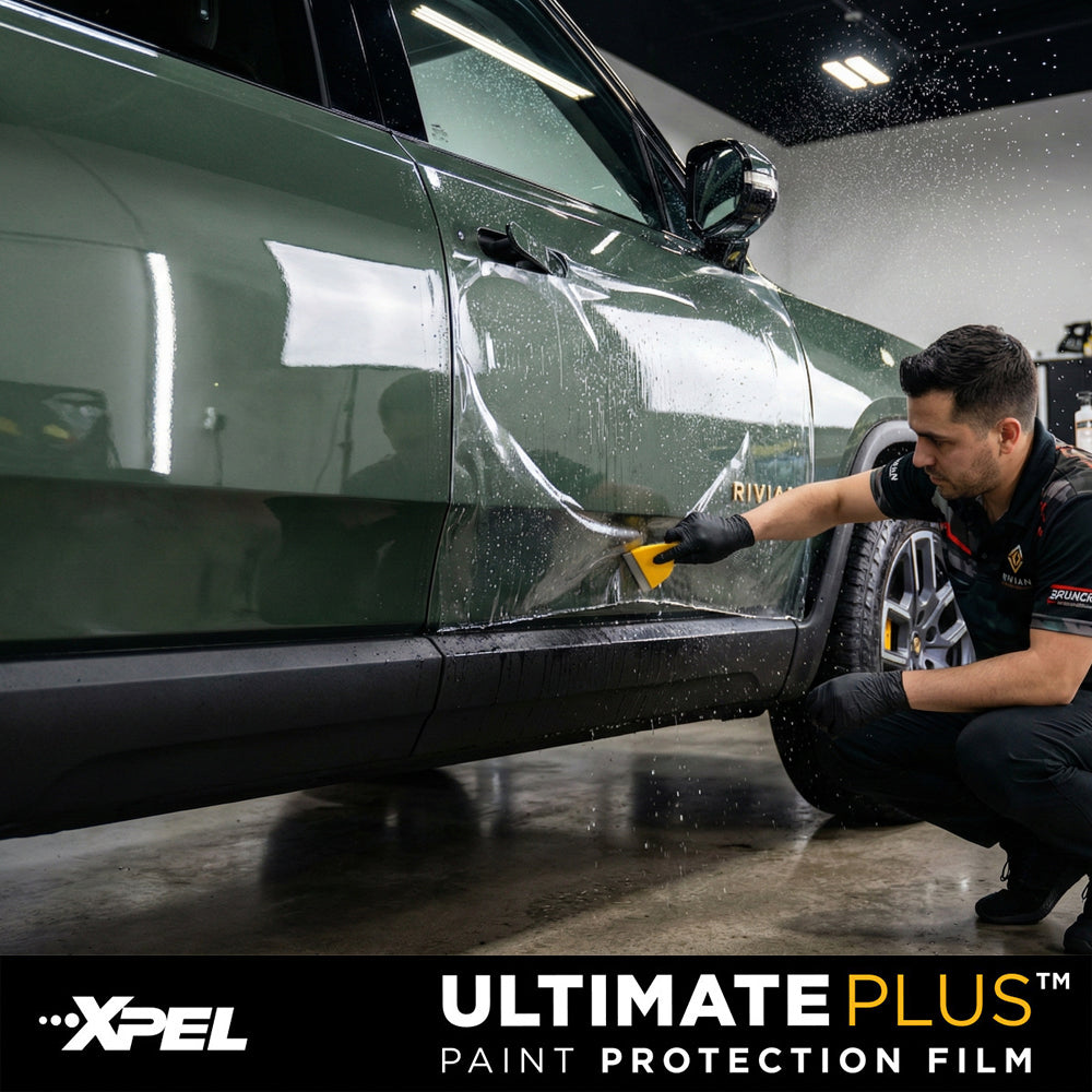 XPEL Rivian Paint Protection Film (PPF) Installation in Los Angeles | Ultimate Plus & Stealth Clear Bra