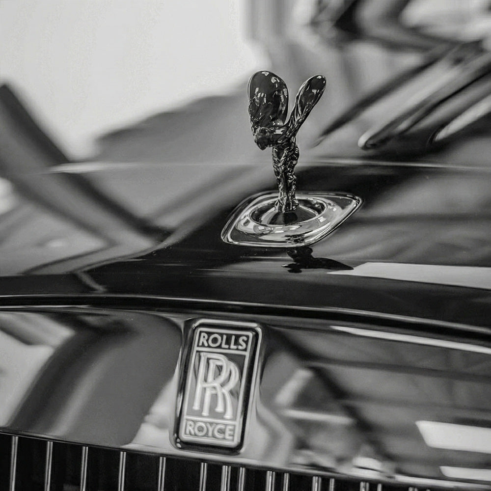 Rolls Royce Hand-Painted Badge & Emblem Indentations