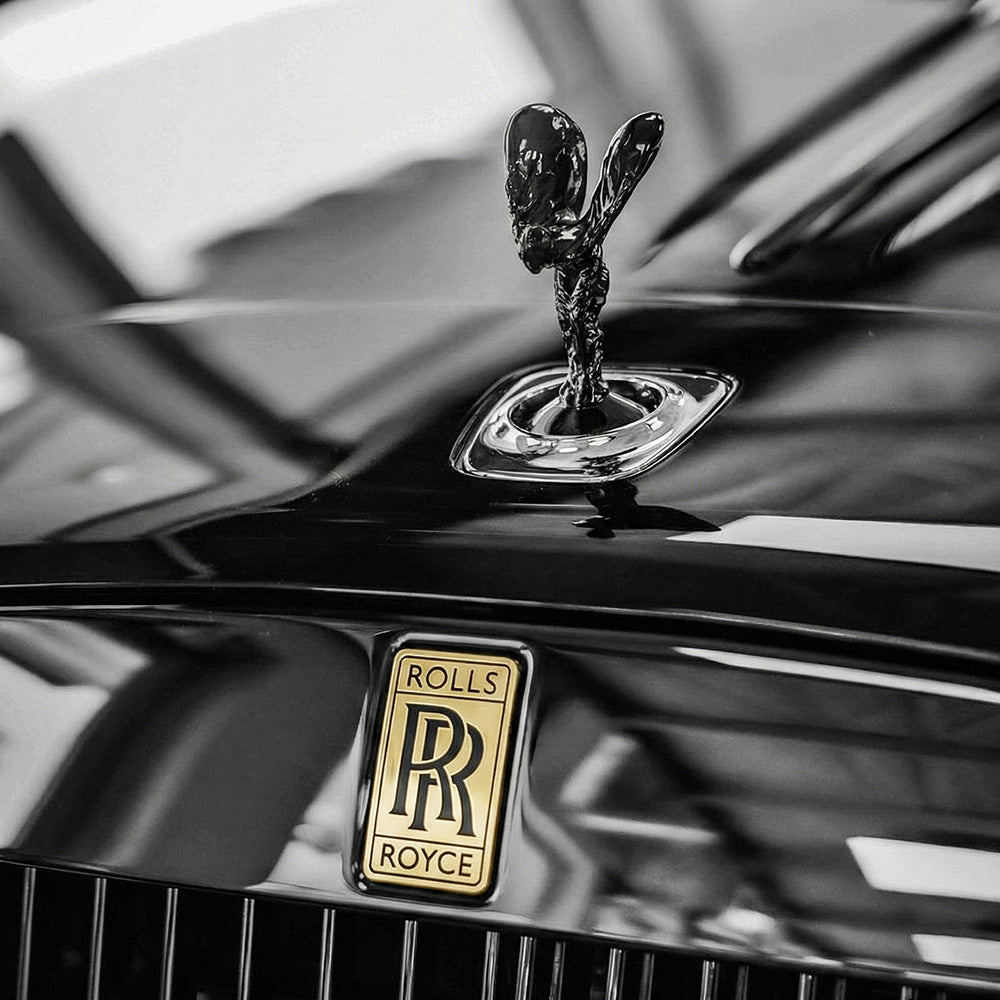 Rolls Royce Hand-Painted Badge & Emblem Indentations