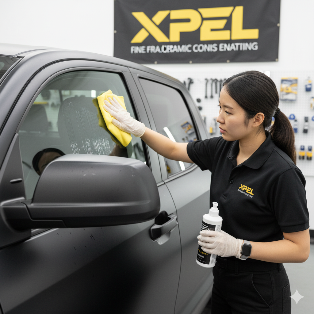 Toyota Ceramic Coating Application in Los Angeles | XPEL Fusion Plus