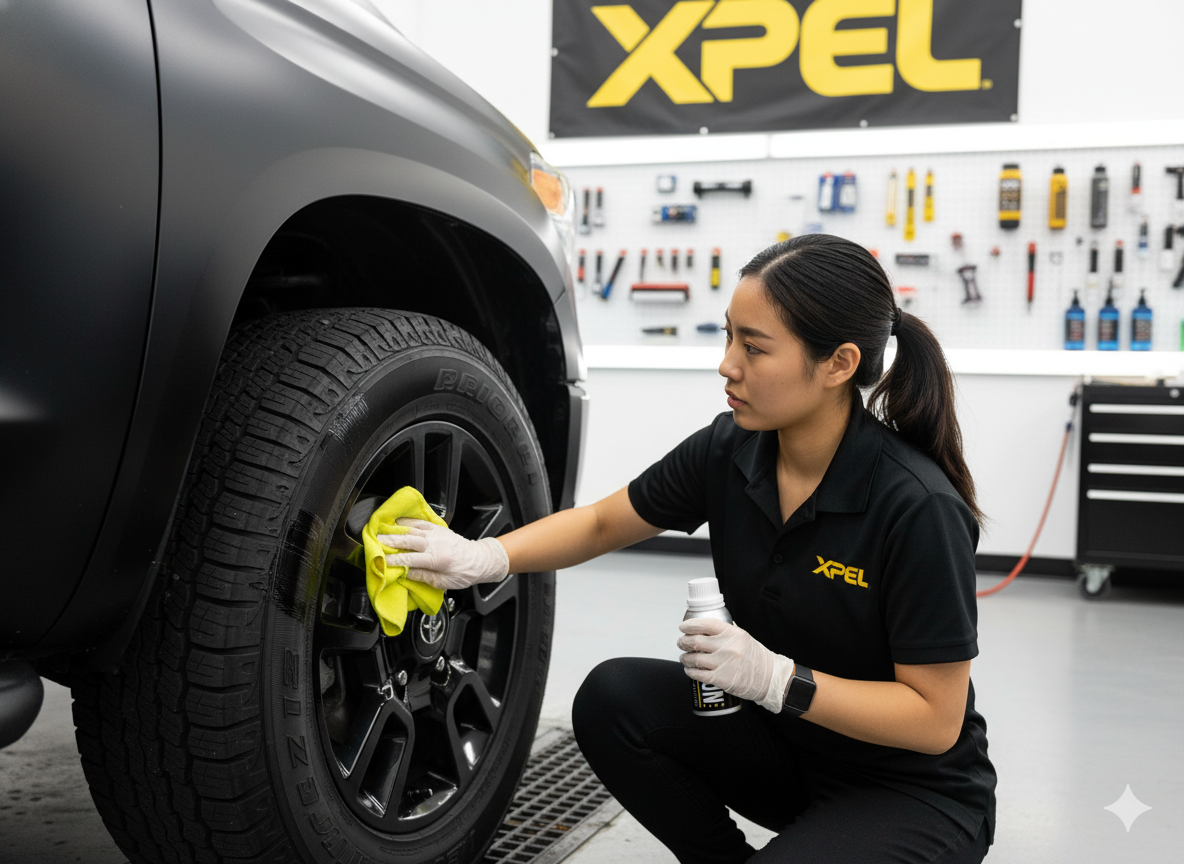 Toyota Ceramic Coating Application in Los Angeles | XPEL Fusion Plus