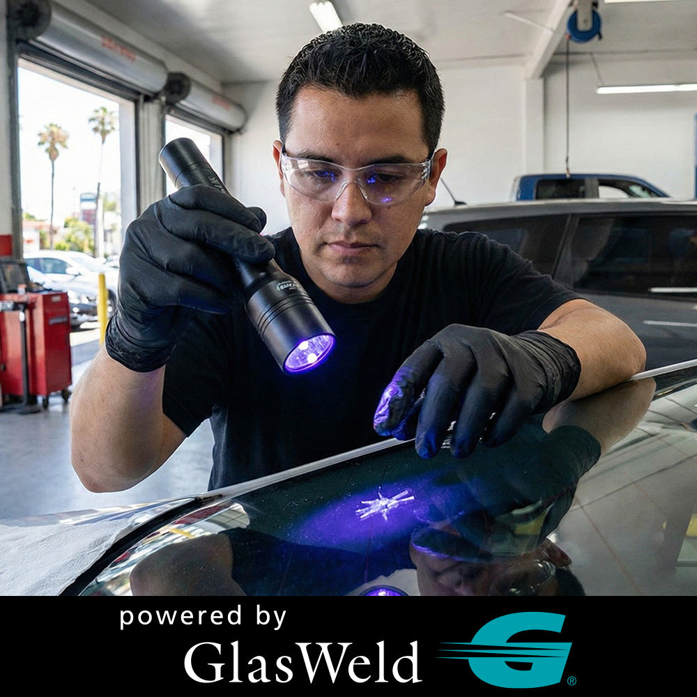 Premium Windshield Rock Chip Repair in Los Angeles: GlasWeld Zoom System