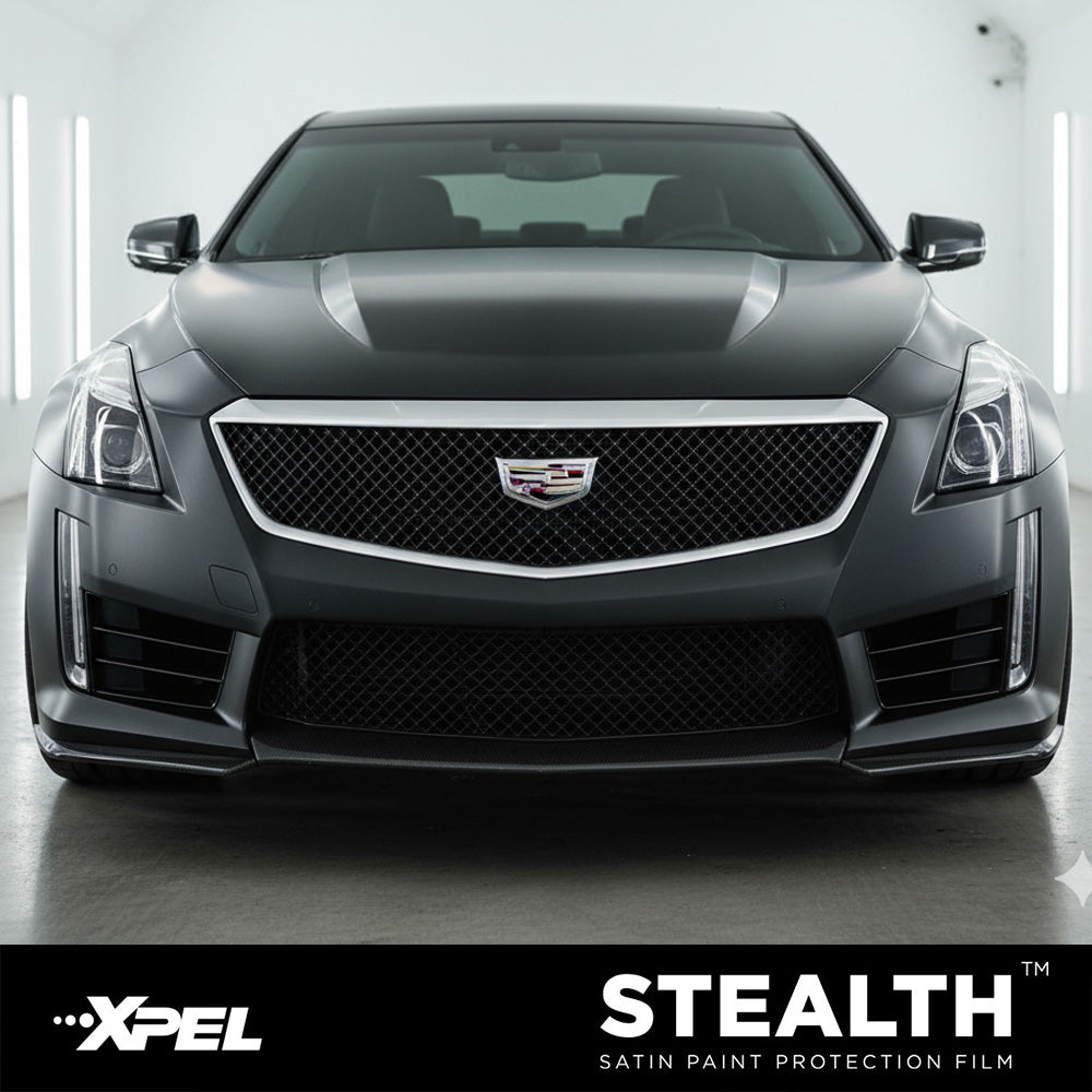 XPEL Cadillac Paint Protection Film PPF Clear Bra Installation Los Angeles